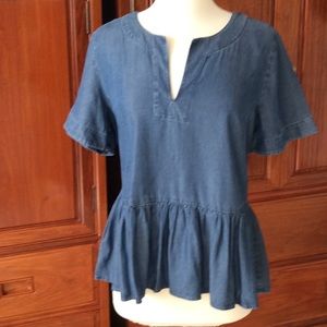 Ann Taylor “denim” top